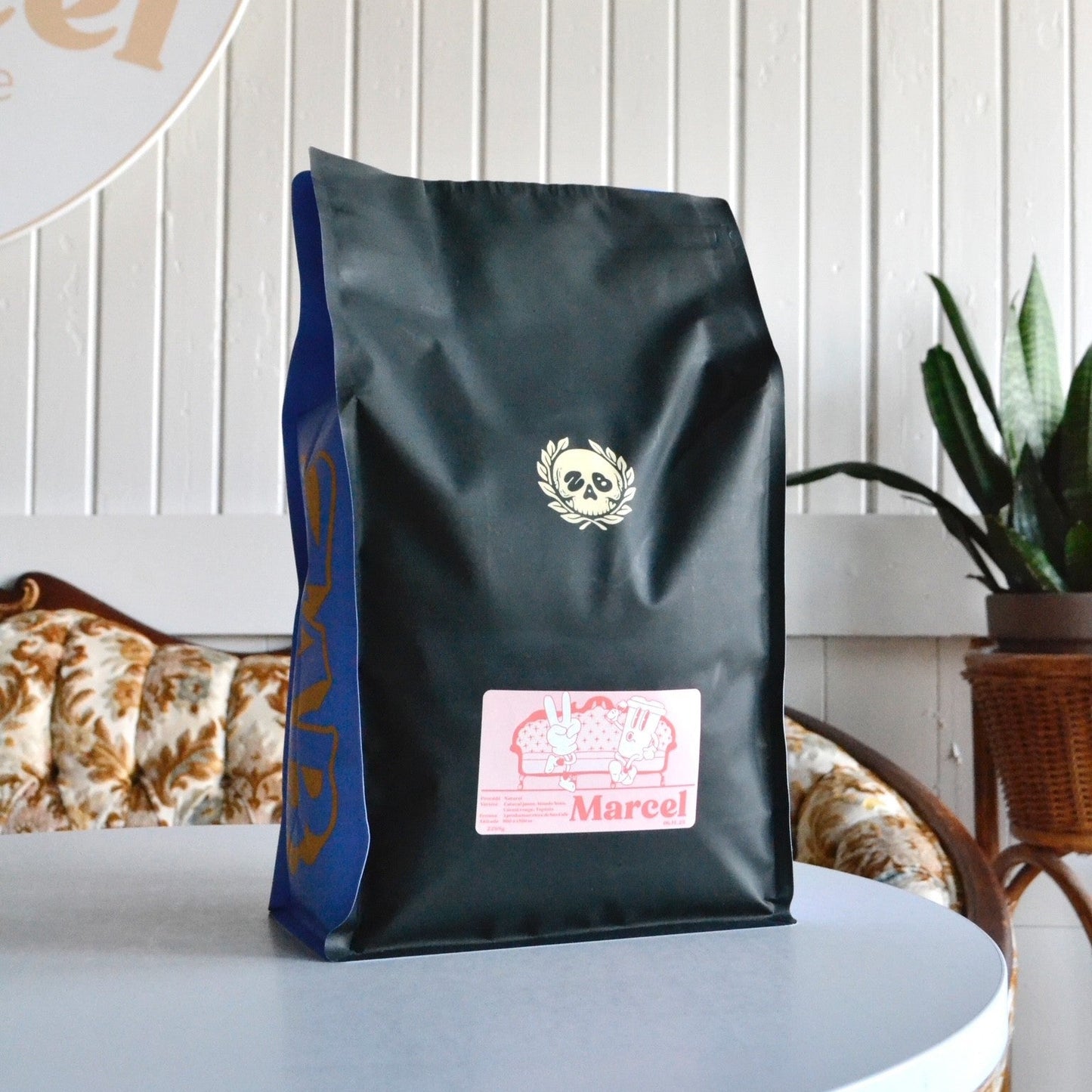 Sac de café "Marcel café-caviste"